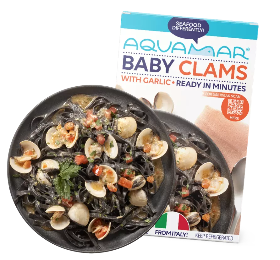 Home Cook Aquamar Seafood Baby Clams with Garlic