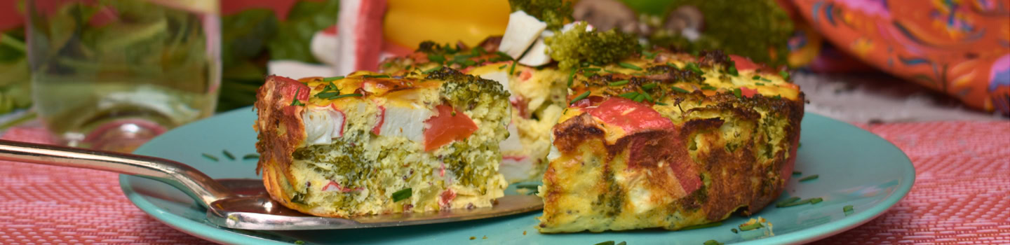 Quiche Surimi con Verduras
