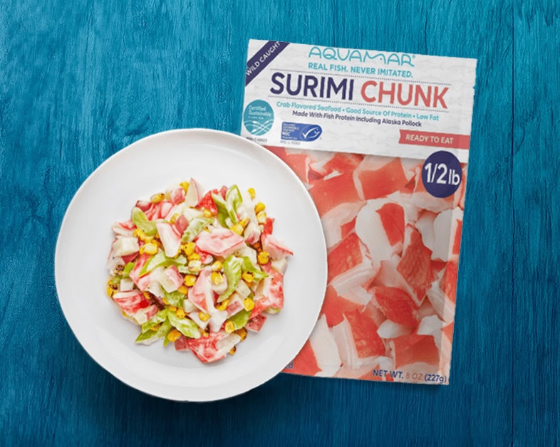 casual surimi chunk